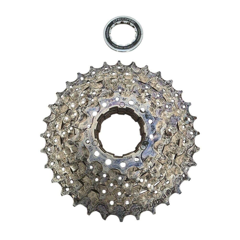 Shimano Deore Cassette CS-4100 40N rn Metal Silver Tone Cycling Replacement